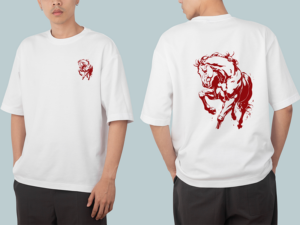 bo mau in ao hinh ngua